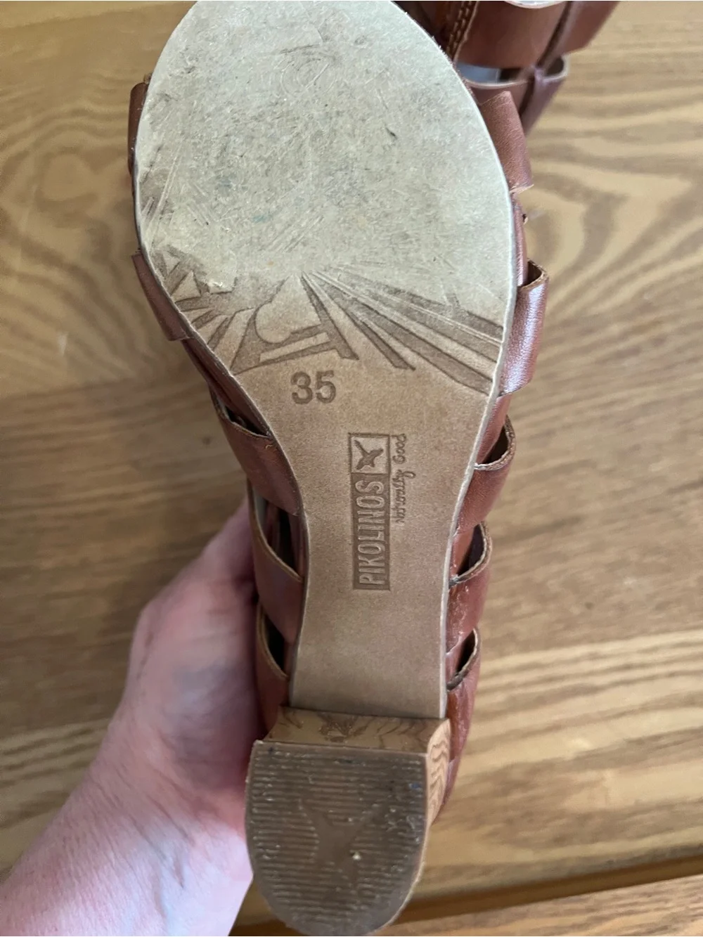 PIKOLINOS brown leather